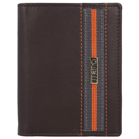 mano Don Leonardo Porte-monnaie RFID cuir 12,5 cm