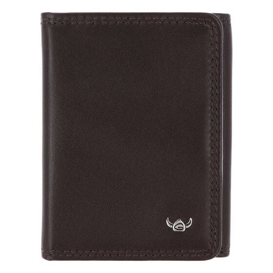 Golden Head Polo Porte-monnaie Protection RFID Cuir véritable 10 cm