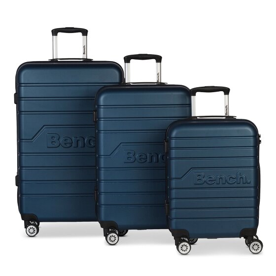 Bench Seattle 4 roulettes Set de valises 3 pièces