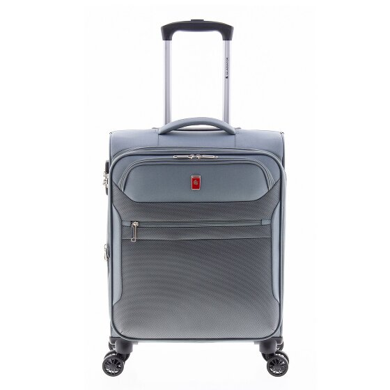 Gladiator 2000 4 roulettes Trolley de cabine 55 cm avec soufflet d'extension