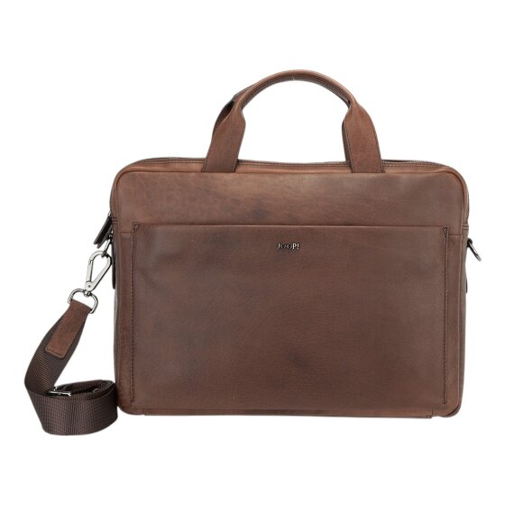Joop! Teramo Attaché-case Cuir véritable 40 cm Compartiment ordinateur