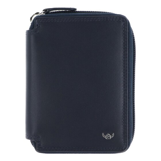 Golden Head Polo Porte-monnaie Protection RFID Cuir véritable 12.5 cm