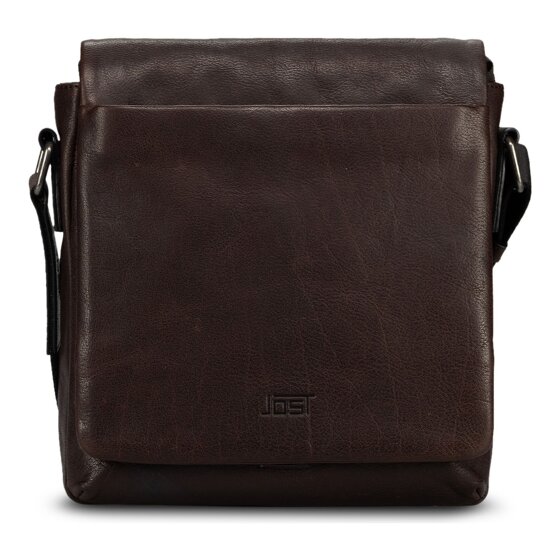 Jost Glasgow Sac à bandoulière S Protection RFID Cuir véritable 23 cm