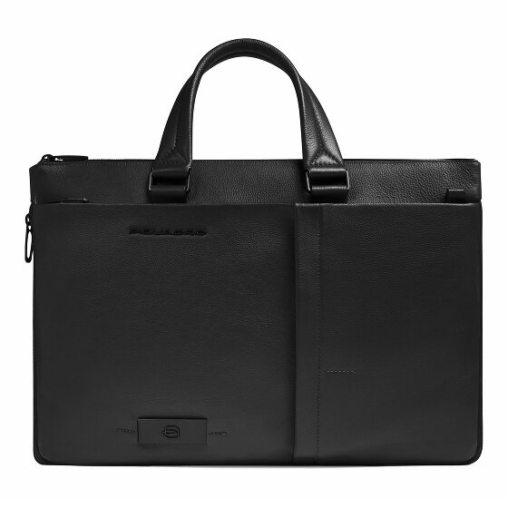 Piquadro Russel Attaché-case Protection RFID Cuir véritable 42 cm Compartiment ordinateur