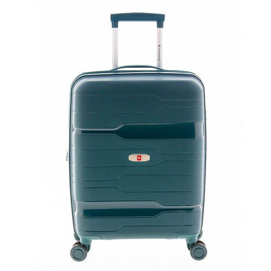 Gladiator 3800 4 roulettes Trolley de cabine 55 cm avec soufflet d'extension