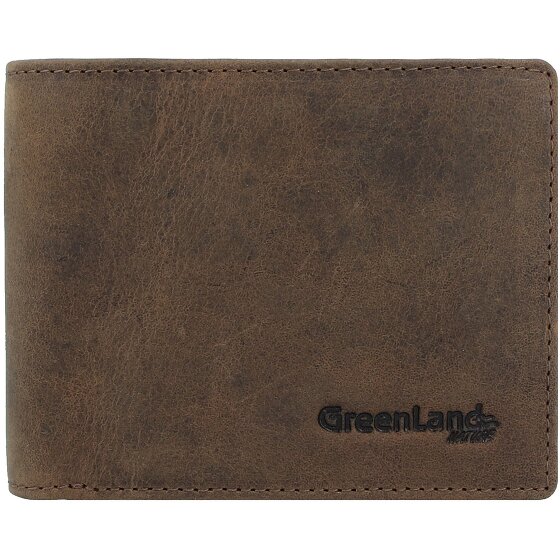 Greenland Nature Porte-monnaie RFID en cuir 11,5 cm
