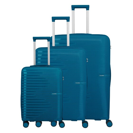 Travelite Pacific 4 roues Set de valises 3 pièces