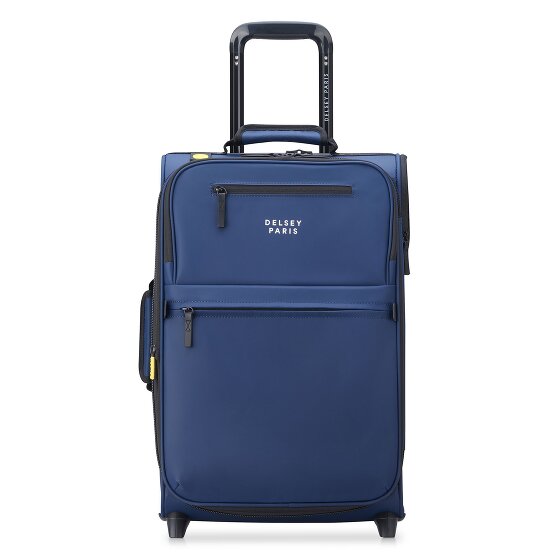 Delsey Paris Maubert 2.0 2 roulettes Trolley de cabine 55 cm avec soufflet d'extension