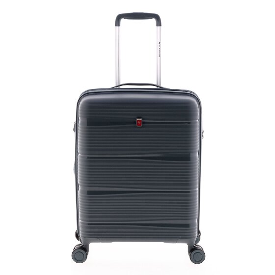 Gladiator 0800 4 roulettes Trolley de cabine 55 cm avec soufflet d'extension
