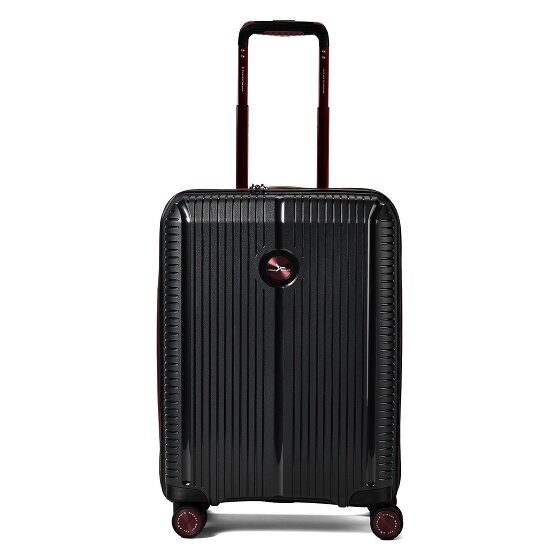 Polestream Paris 4 roulettes Trolley de cabine 55 cm avec soufflet d'extension