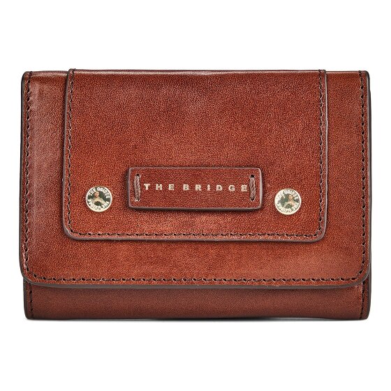 The Bridge Cecilia Porte-monnaie Protection RFID Cuir véritable 12 cm
