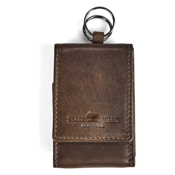 Greenburry Newport Porte-monnaie Protection RFID Cuir véritable 8.5 cm