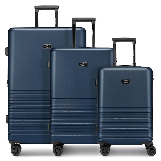 camel active Hanoi 4 roues Set de valises 3 pièces avec soufflet d'extension