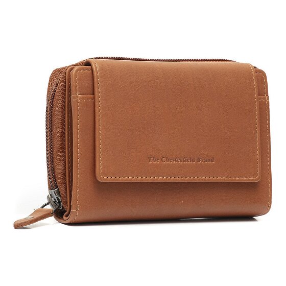 The Chesterfield Brand Orveta Porte-monnaie Protection RFID Cuir véritable 13 cm
