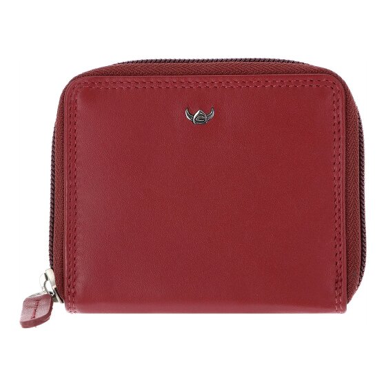 Golden Head Polo Porte-monnaie Protection RFID Cuir véritable 10 cm