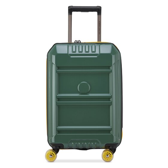 Delsey Paris Rempart 2.0 4 roulettes Trolley de cabine 55 cm avec soufflet d'extension