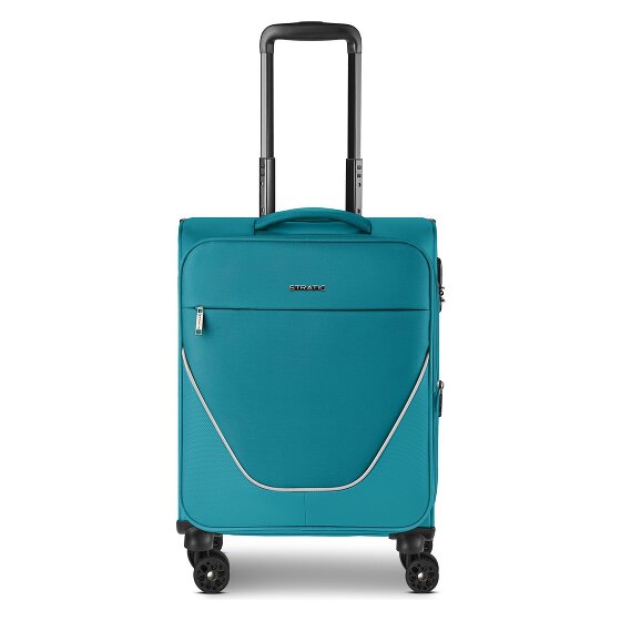Stratic taska 4 roues Valise cabine S 55 cm avec soufflet d'extension
