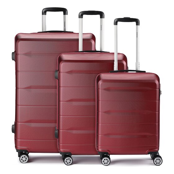 Benzi 5583 4 roulettes Set de valises 3 pièces