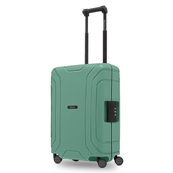 Redolz Essentials 15 : valise cabine à 4 roues de 55 cm avec fermeture à trois points