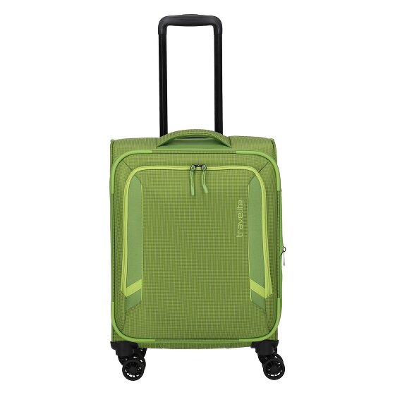 Travelite Corsiica 4 roulettes Trolley de cabine S 55 cm avec soufflet d'extension