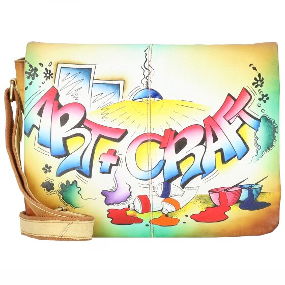 Greenland Nature Art+Craft Messenger en cuir 41 cm