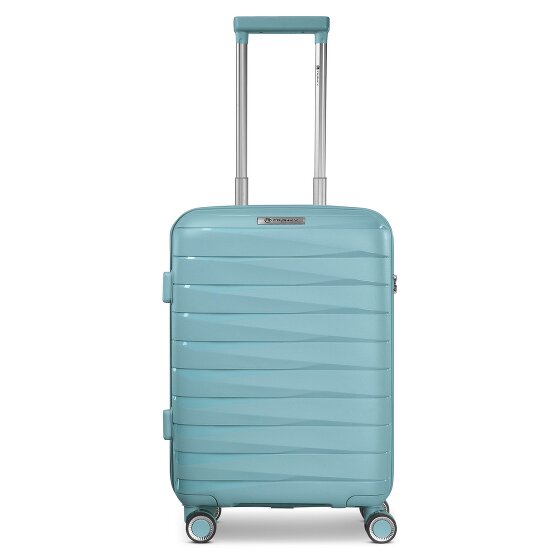Franky London 4 roulettes Trolley de cabine S 55 cm avec soufflet d'extension