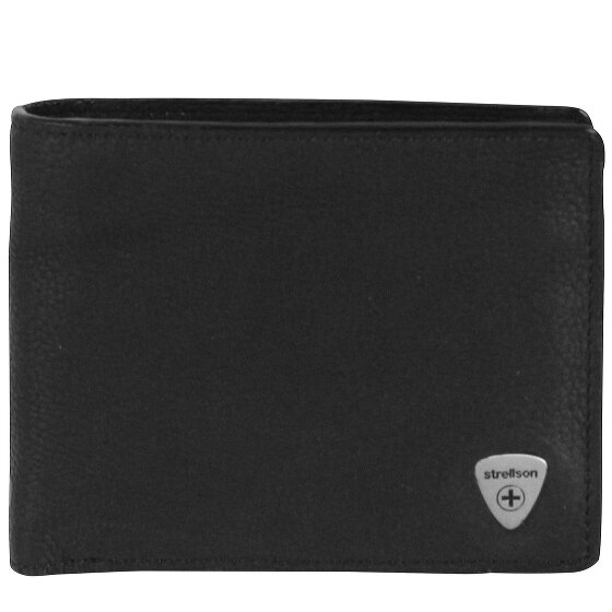 Strellson Porte-monnaie Harrison en cuir 12,5 cm