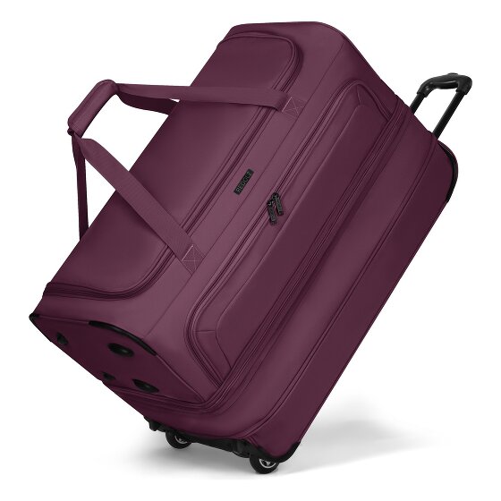 Redolz Sac de voyage Duffle Essentials à 2 roues, 70 cm de long, avec soufflet d'extension