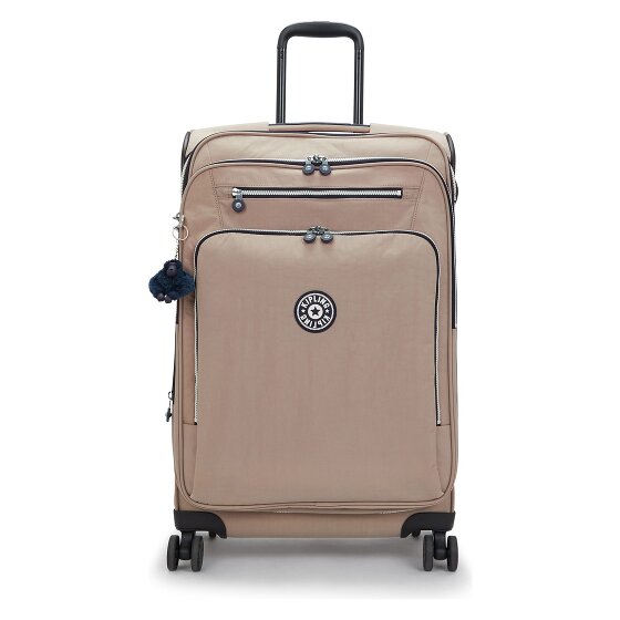 Kipling Basic 4 roulettes Trolley M 68 cm avec soufflet d'extension