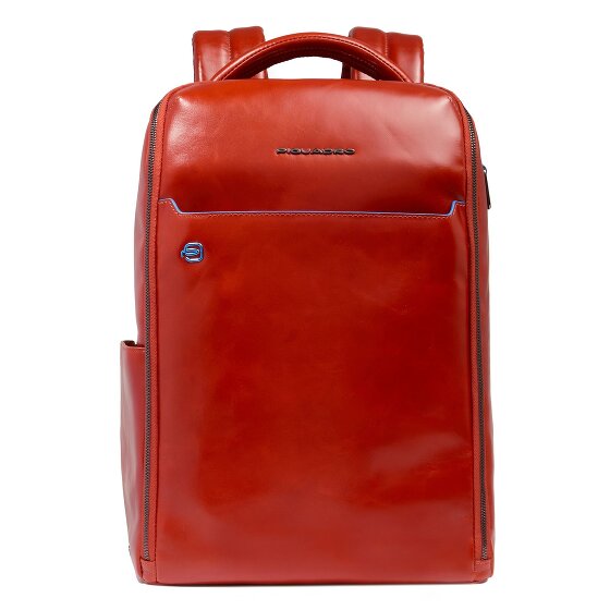 Piquadro Blue Square Daypack Cuir 29 cm Compartiment pour ordinateur portable