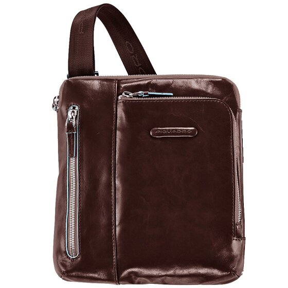 Piquadro Blue Square Sac à bandoulière en cuir 21 cm