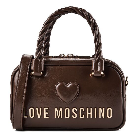 Love Moschino Nero Sac à main Cuir véritable 21 cm