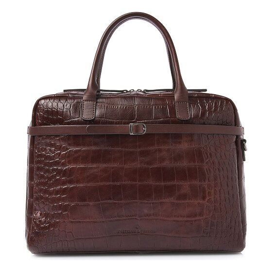 Castelijn & Beerens Lisa Porte-documents Protection RFID Cuir 41 cm Compartiment pour ordinateur portable