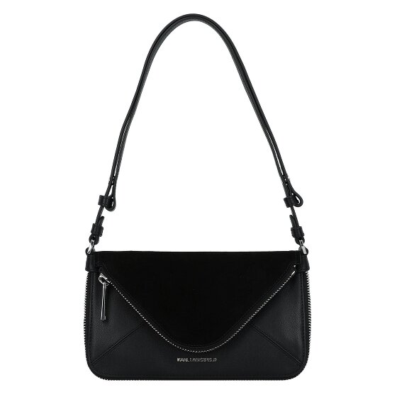 Karl Lagerfeld Hardware Mini sac à bandoulière Cuir 18 cm avec soufflet d'extension