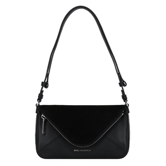 Karl Lagerfeld Hardware Mini sac à bandoulière Cuir 18 cm avec soufflet d'extension