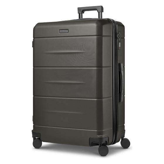 Police London 4 roues Valise cabine 74 cm avec soufflet d'extension