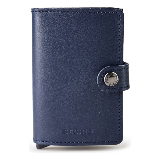 Secrid Miniwallet Étui pour cartes de crédit Protection RFID Cuir véritable 6.5 cm
