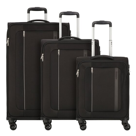 American Tourister Blazing Ride 4 roulettes Set de valises 3 pièces avec soufflet d'extension
