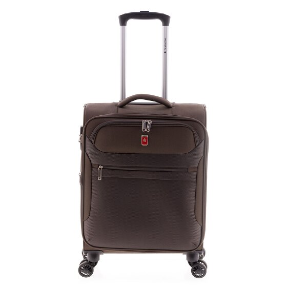 Gladiator 2000 4 roulettes Trolley de cabine 55 cm avec soufflet d'extension