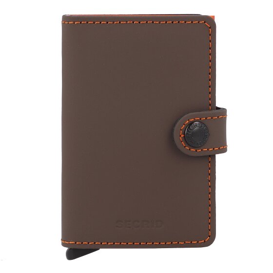Secrid Miniwallet Étui pour cartes de crédit Protection RFID Cuir 6.5 cm