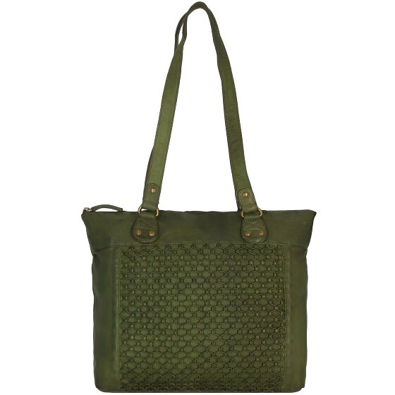 Greenland Nature Femi & Nine Sac à bandoulière en cuir 35 cm