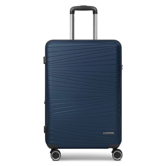 Franky Dallas 3.0 4 roues Valise cabine M 65 cm '"avec soufflet d''extension"'