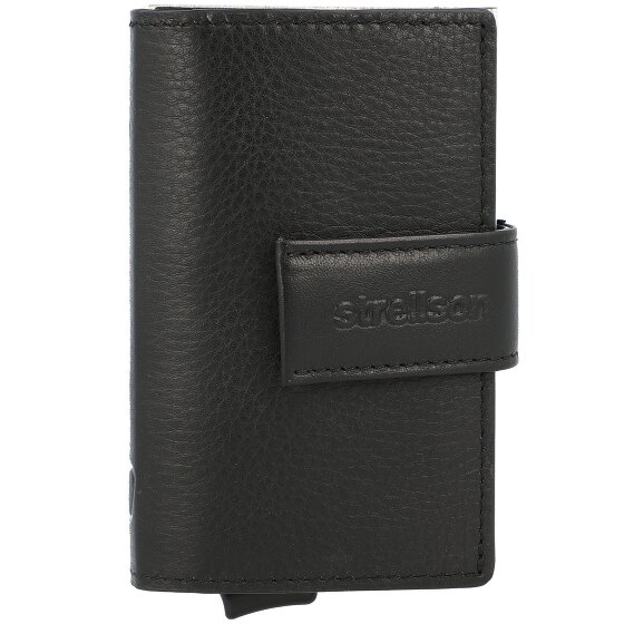 Strellson Carter c-two Étui pour cartes de crédit Protection RFID Cuir 7 cm