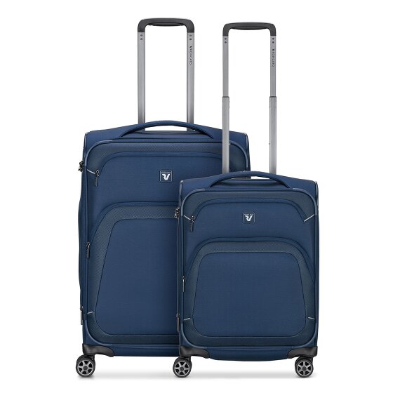 Roncato Gateway 4 roulettes Set de valises 2 pièces avec soufflet d'extension