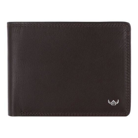 Golden Head Polo Porte-monnaie Protection RFID Cuir véritable 12 cm