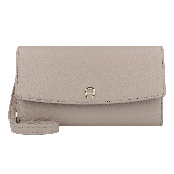 AIGNER Fashion Portefeuille d'embrayage Cuir véritable 12.5 cm