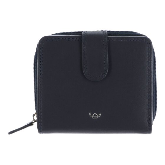Golden Head Polo Porte-monnaie Protection RFID Cuir véritable 10.5 cm