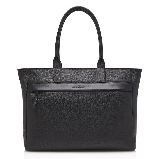 Castelijn & Beerens Anna Shopper Sac RFID Cuir 45 cm Compartiment pour ordinateur portable