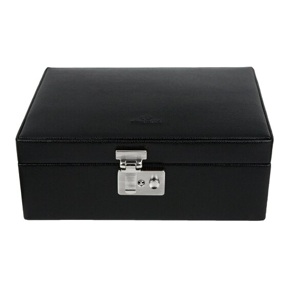 Windrose Beluga Boîte à bijoux Cuir 24 cm