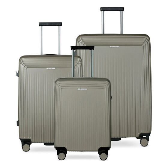 bugatti Linea 4 roues Set de valises 3 pièces